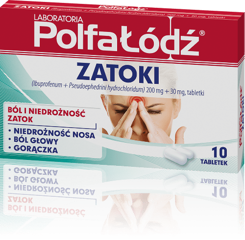 Laboratoria PolfaŁódź ZATOKI, 200 mg + 30 mg, tabletki