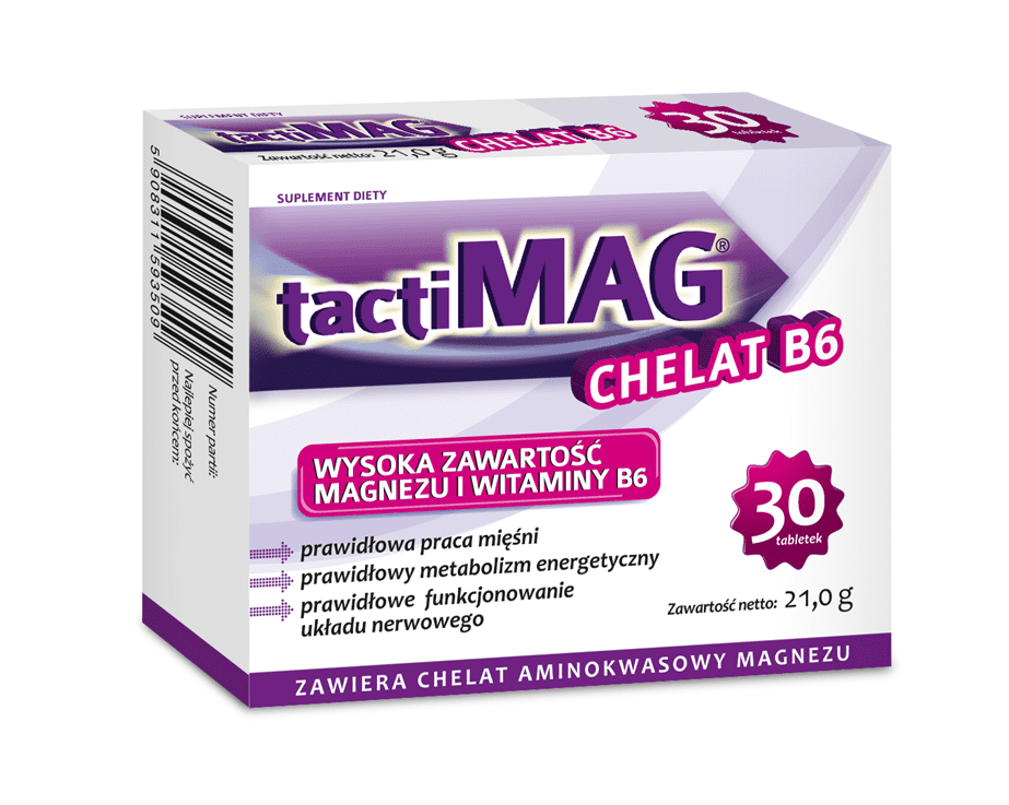 Tactimag chelat B6 (tabletki)