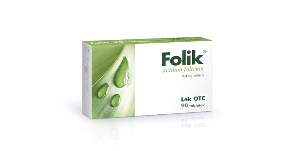 Folik, 0,4 mg, tabletki, 90 szt.