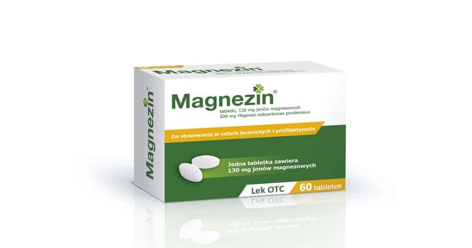 Magnezin, 130 mg jonów magnezowych, tabletki, 60 szt.