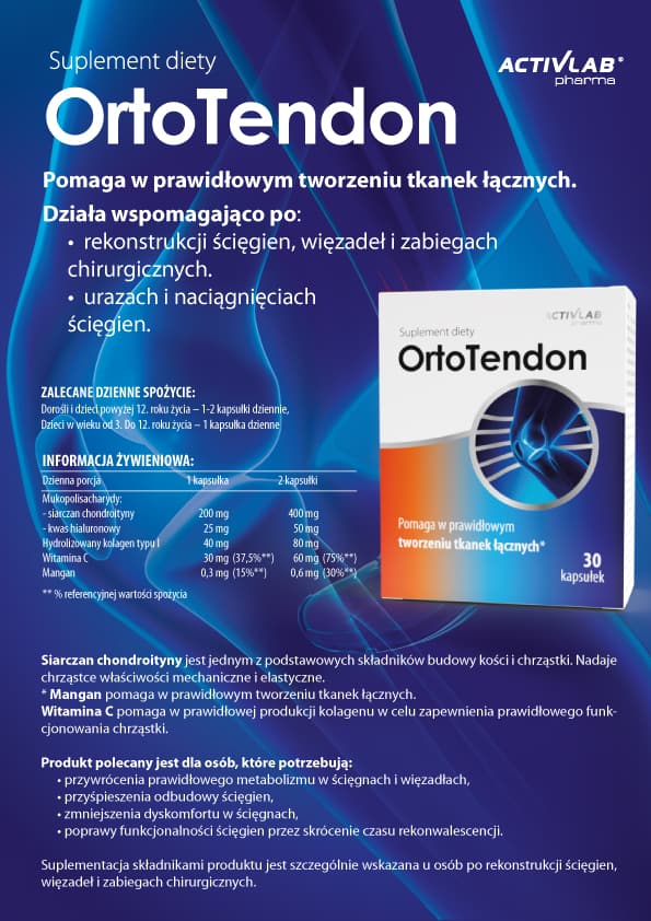 OrtoTendon, 30 kapsułek