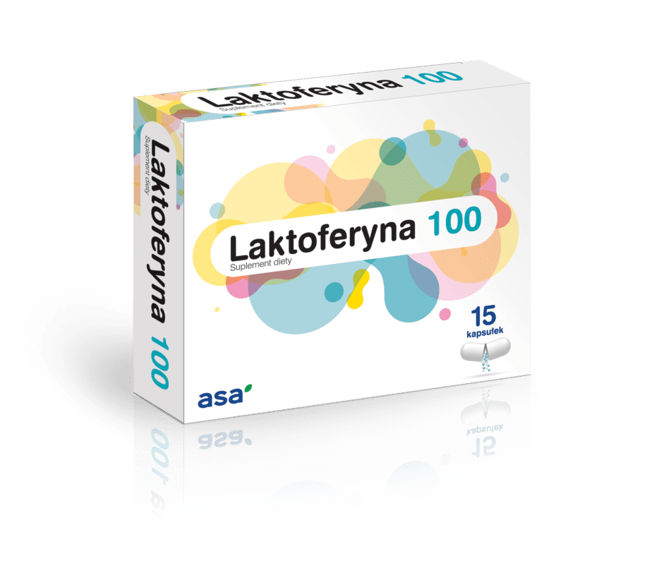 LAKTOFERYNA 100, 15 kaps.